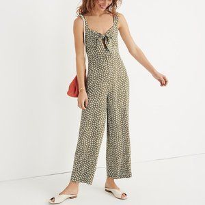 PETITE Madewell Cutout Plumeria Jumpsuit in Mini Daisy